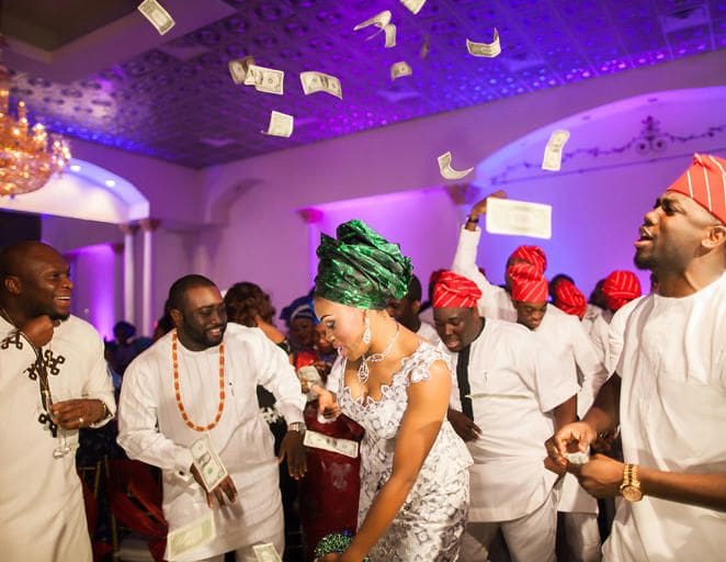 African-Nigerian Wedding Traditional Dancing